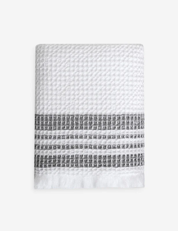 Organic Belgian Waffle Bath Sheet by Mungo