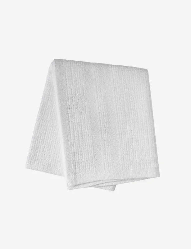 (Set of 2) Organic Block Rib Hand Towels by Mungo