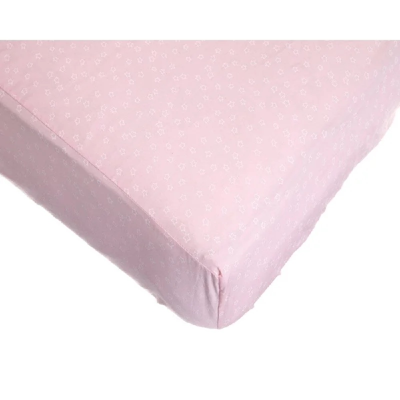 American Baby Company 100-percent Cotton Percale Crib Sheet (Pack of 3)