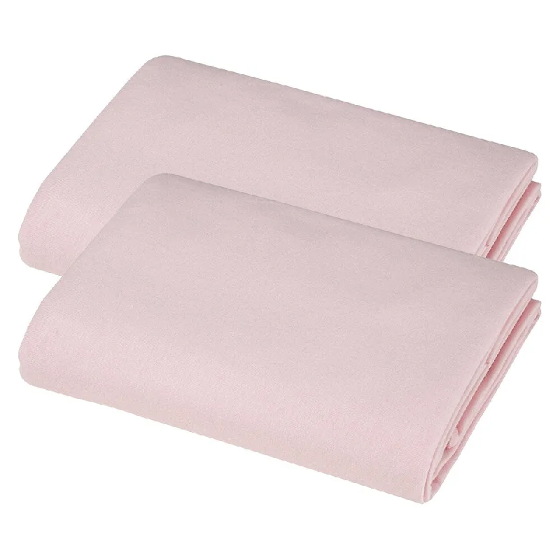 American Baby Company 100-percent Cotton Value Jersey Knit Pink Cradle Sheet (Pack of 2)