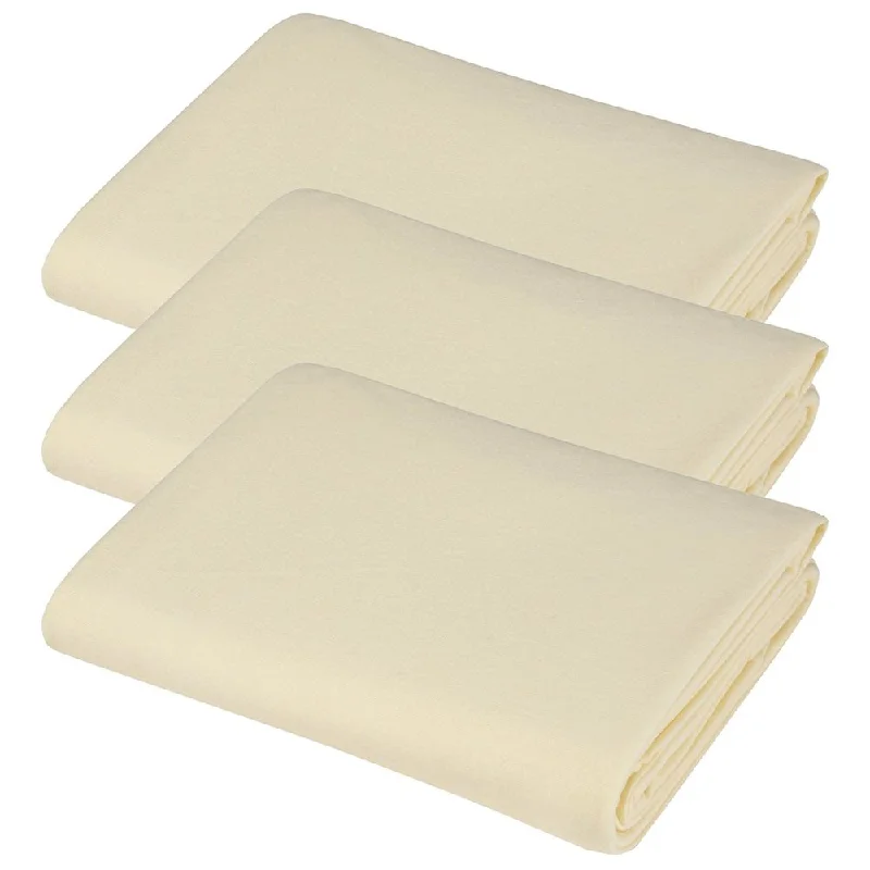 American Baby Company Butter Cream Supreme Jersey Crib Sheet (3 Pack)