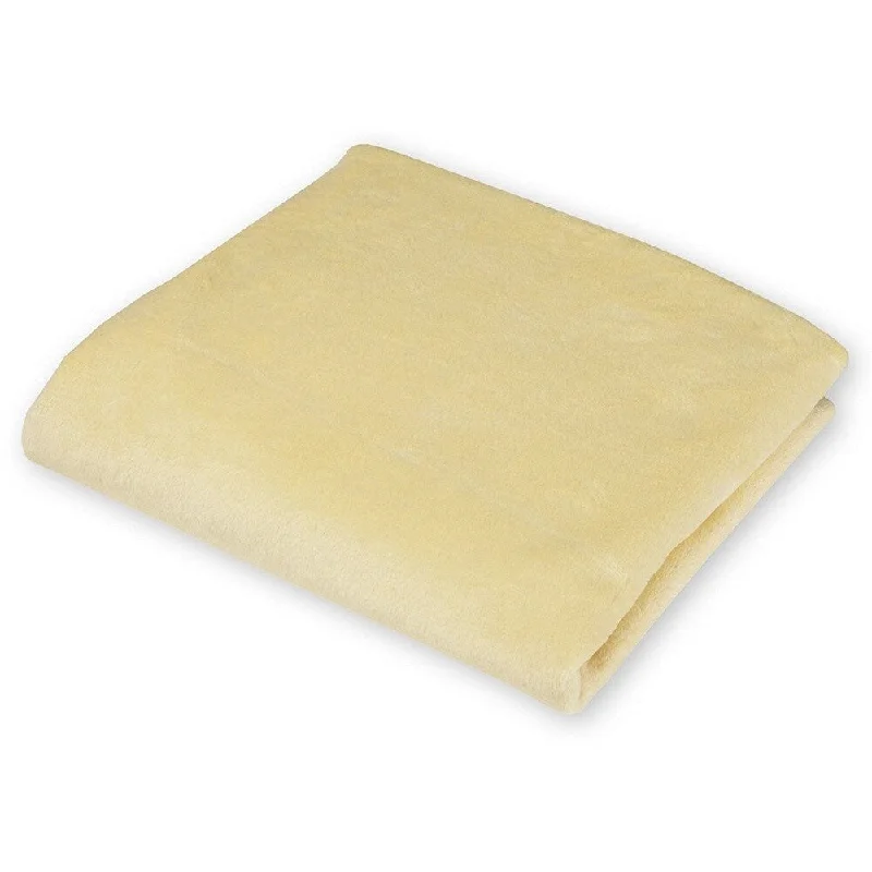 American Baby Company Maize Heavenly Soft Chenille Porta-Crib Sheet