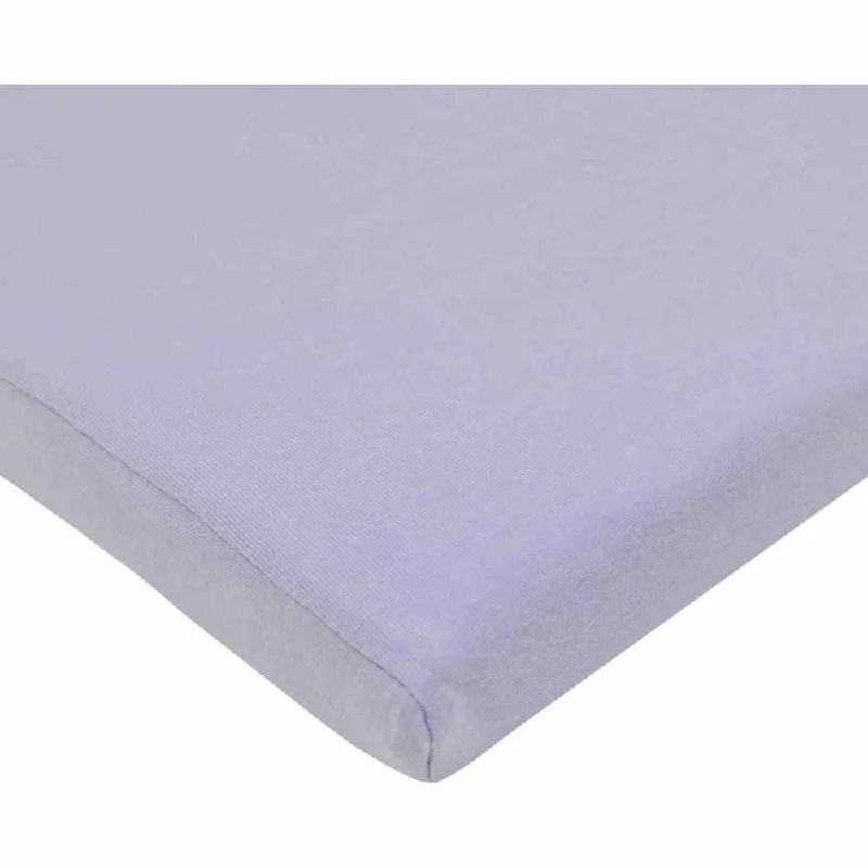 American Baby Company Supreme Jersey Bassinet Sheet - Lavender - 2 Pack