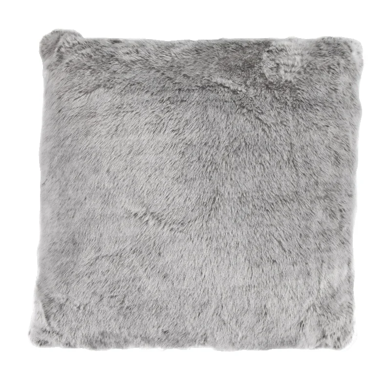 Arctic Bear Mink Euro Sham, Gray