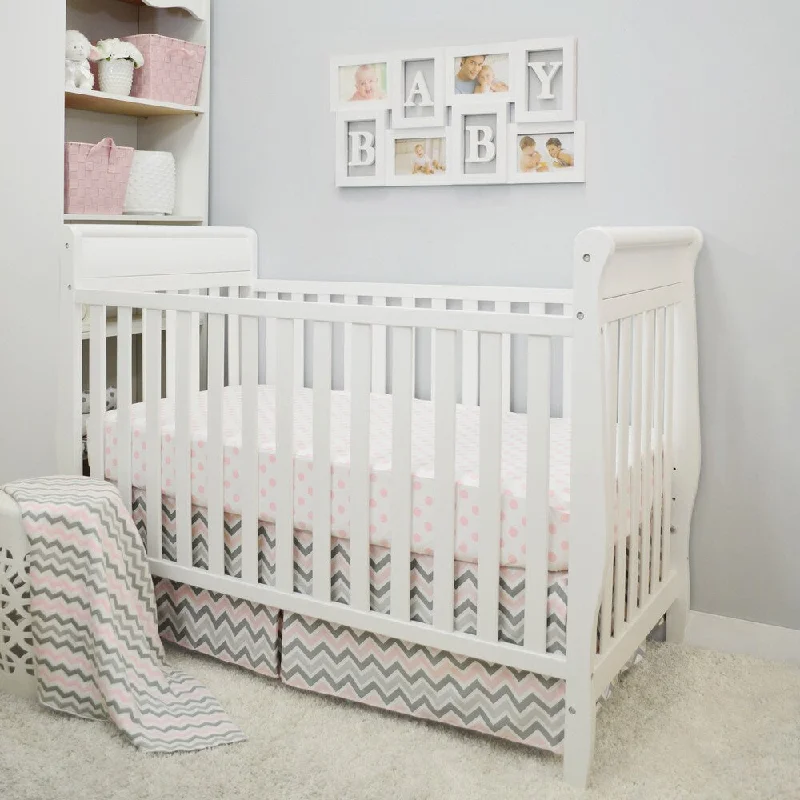 Baby Chevron Crib Bedding Set