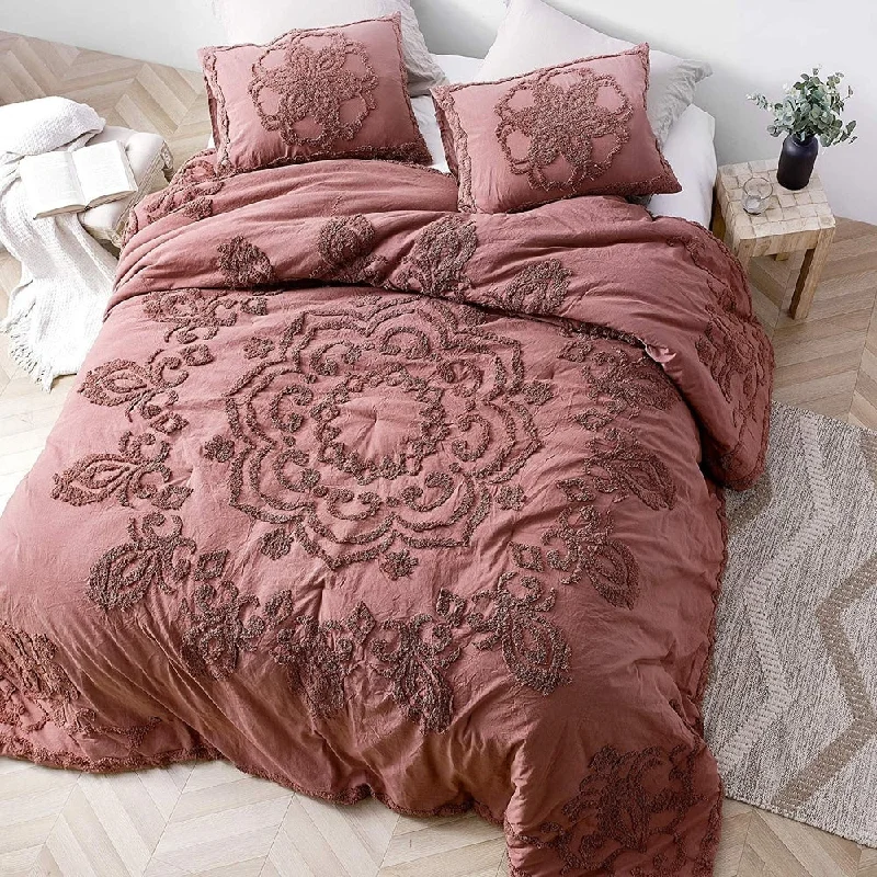 Burgundy Sunset Oversized Comforter (Shams not included)