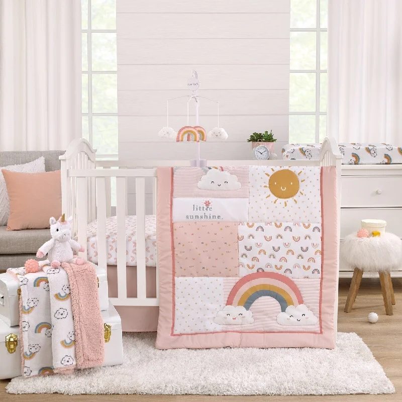 Carter's Chasing Rainbows 3 Piece Crib Bedding Set