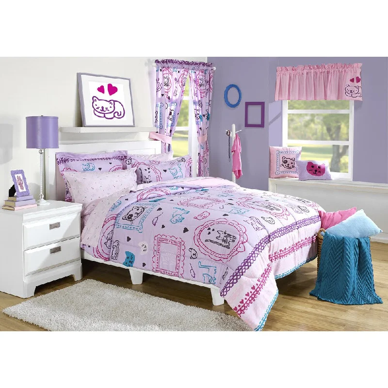 Cat's Meow 3-piece Comforter Set