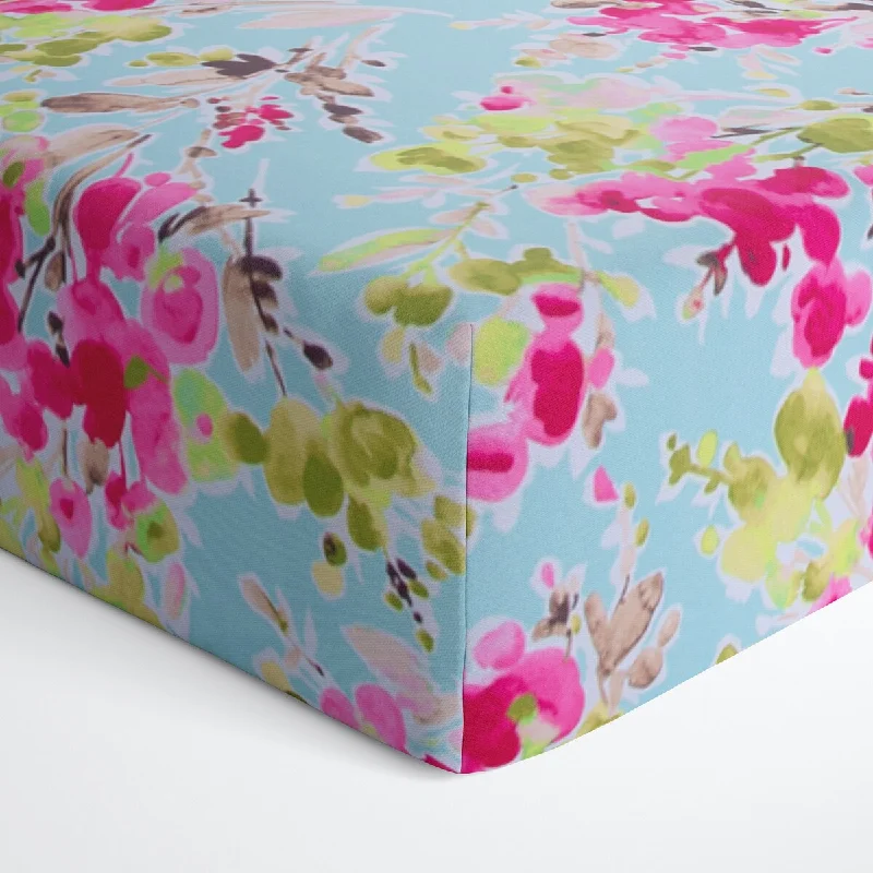 Cherry Blossom Fitted Sheet (Floral ) - N/A