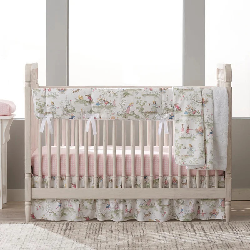 Nursery Rhyme Toile 4-pc. Crib Bedding Set