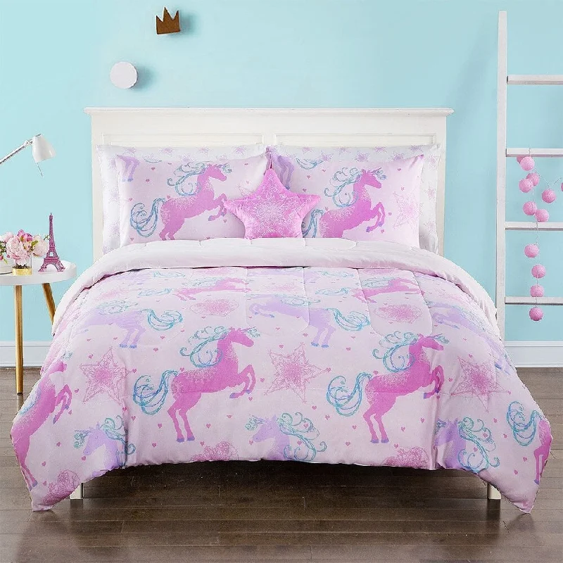 Day Dreamer Kids Collection/Pink 5 PC Comforter Set