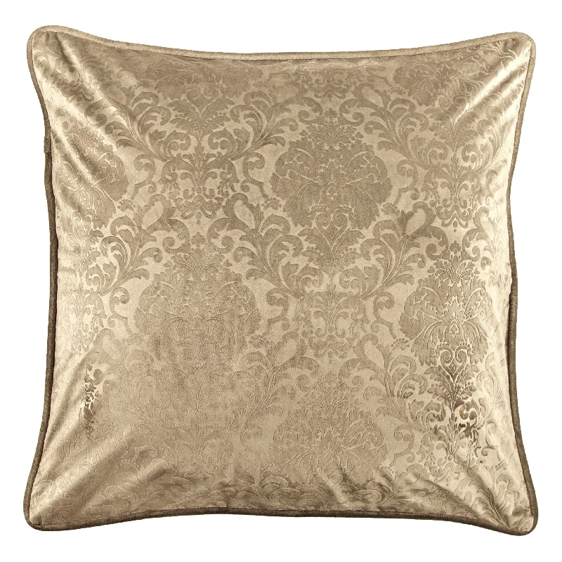 Diane Plush Embossed Velvet Euro Sham