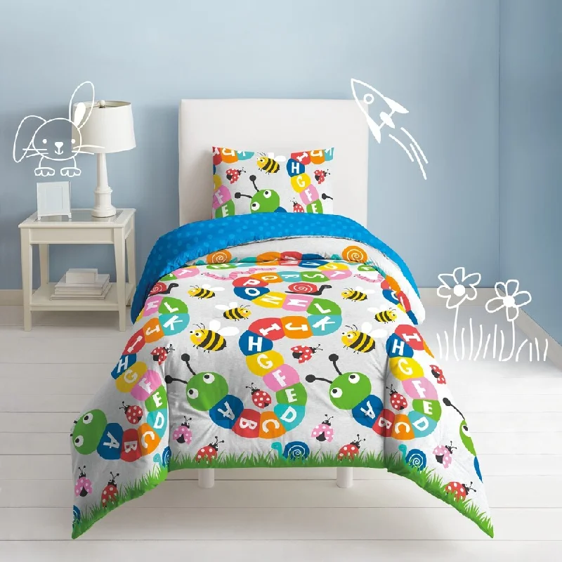 Dream Factory Alphabet 3-piece Cotton Comforter Set