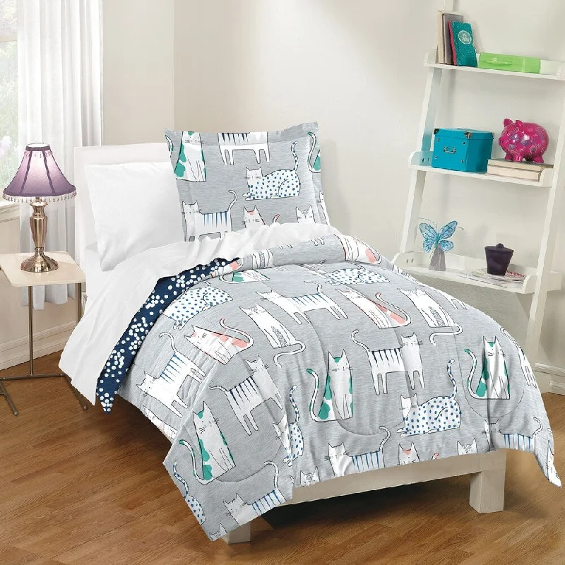 Dream Factory Purrfect Cats 3-piece Comforter Set