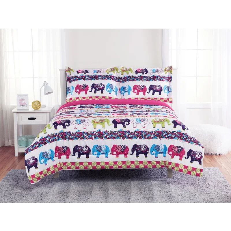 Elephant 3-piece Comforter Set