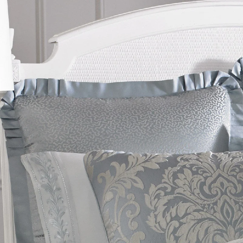 Five Queens Court Faith Reversible Euro Sham with Corner Pleats