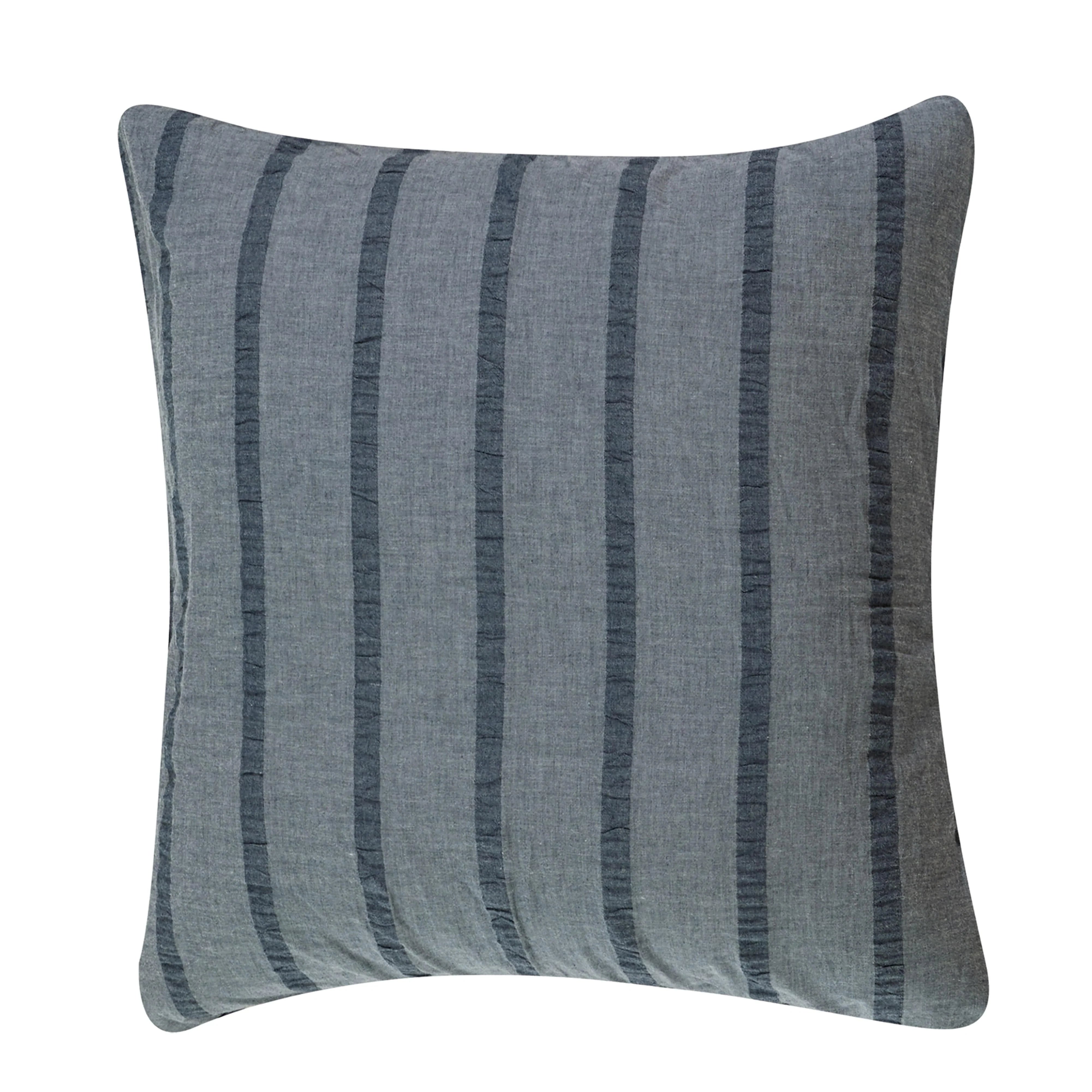 Harper Blue Stripe Euro Sham