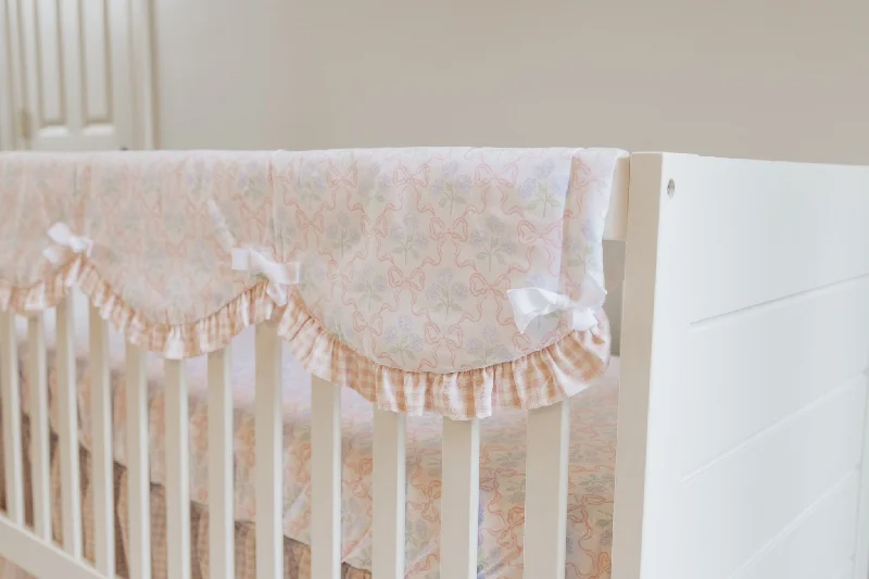 Hydrangea and Bow Bedding Set