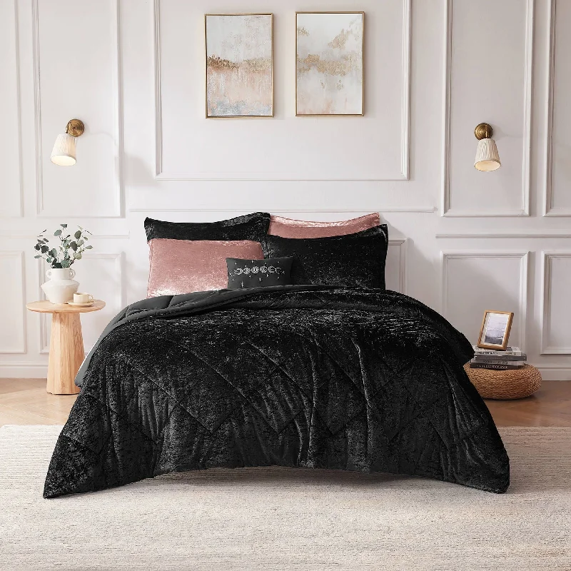 Intelligent Design Isabel Velvet Comforter Set