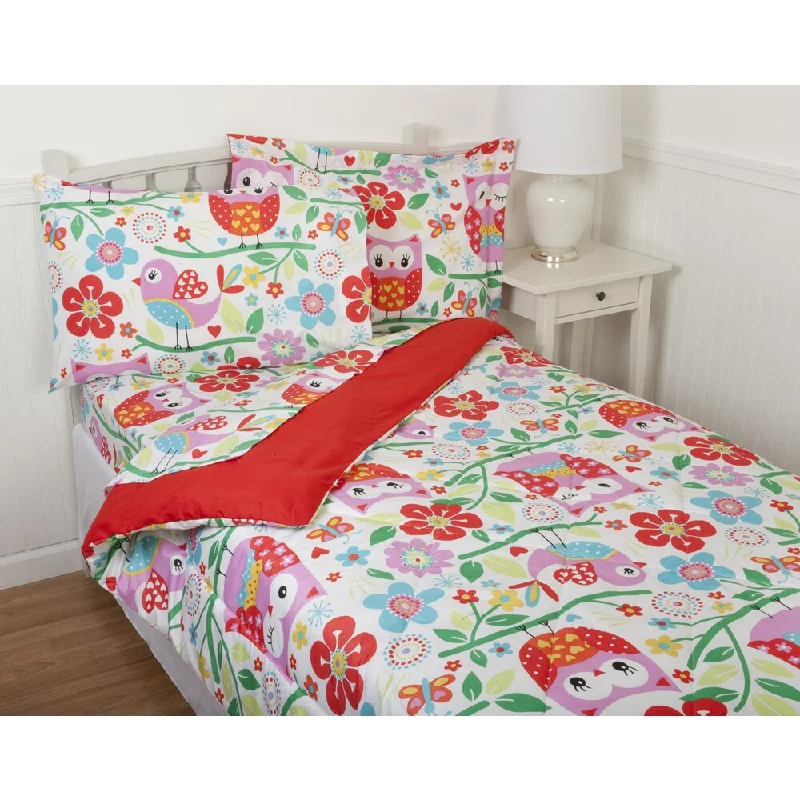 Kids' Winky Owl Comforter Set & Sheet Set Collection