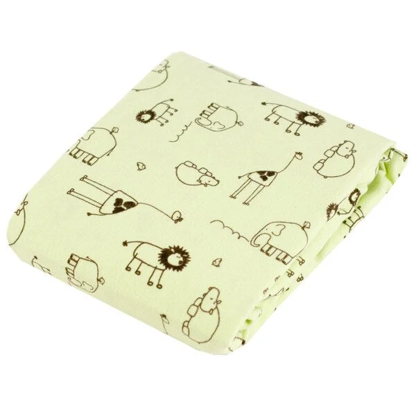 Kushies Safari Print Play Pen Sheet