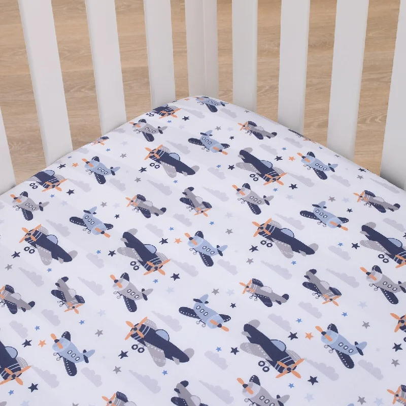 Little Love by NoJo Soar High Little One Crib Sheet