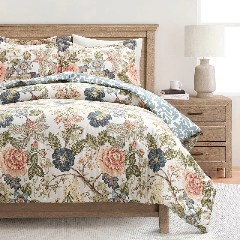 Lush Decor Sydney Reversible 3-Piece Comforter Set