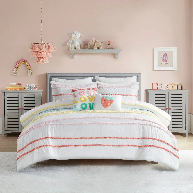 Mackenzie Cotton Comforter Set with Chenille Trim by Urban Habitat Kids