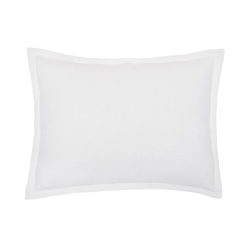 Monroe White Standard Sham