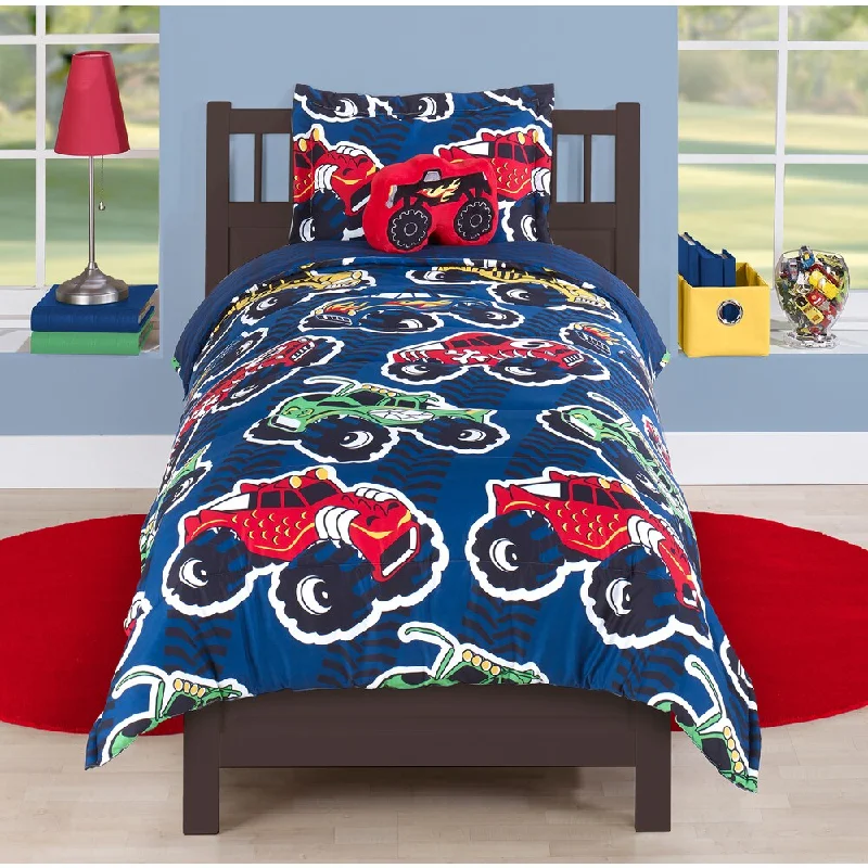 Monster Trucks Comforter Set