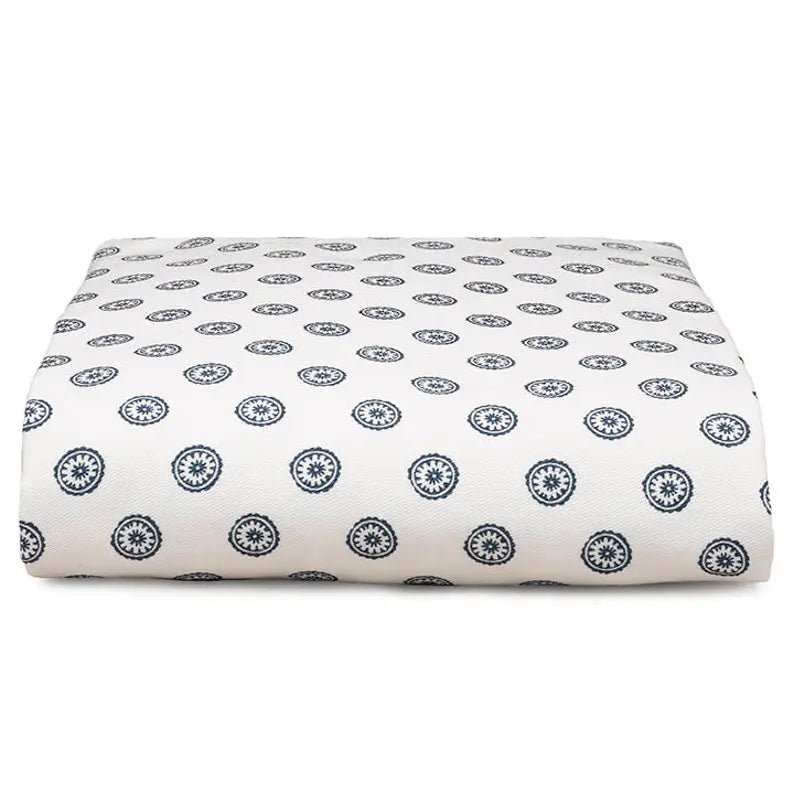 Navy Chelsea Crib Sheet | Cotton Twill Crib Sheet