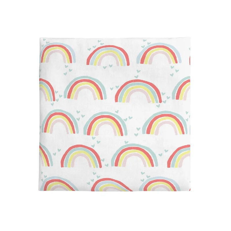 NoJo Rainbow Mini Crib Fitted Sheet