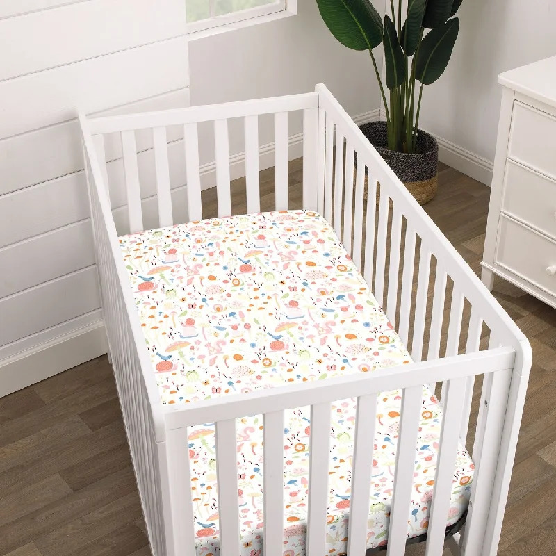 NoJo Spring Garden Mini Crib Sheet