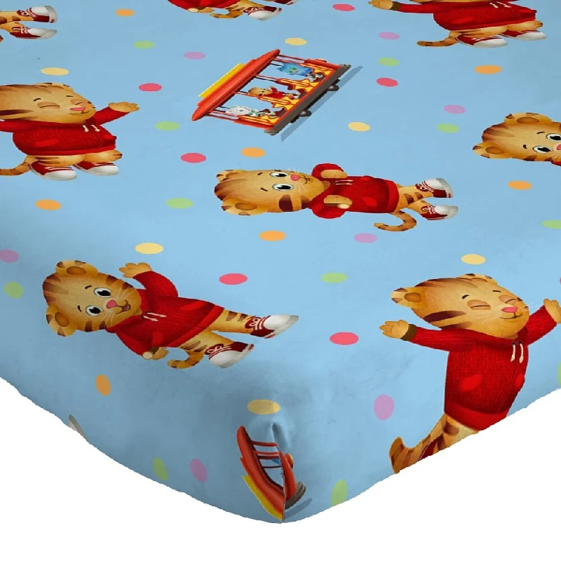 PBS Kids Daniel Treehouse 3 piece Twin Sheet Set