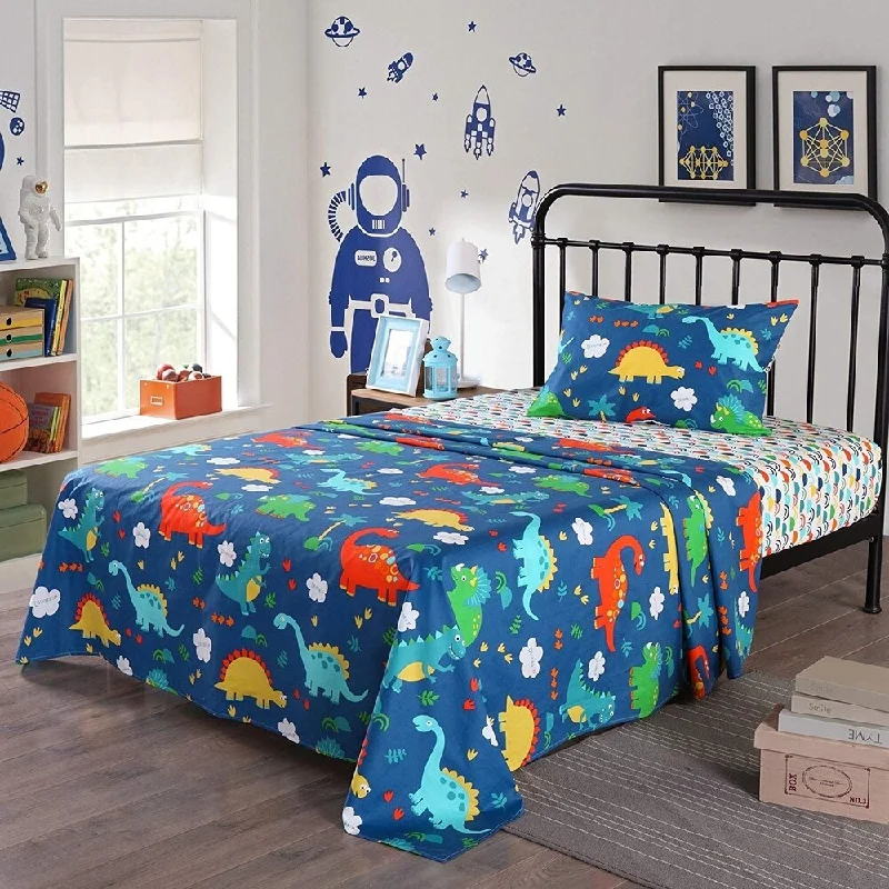 Porch & Den Duncan Dinosaur Sheets