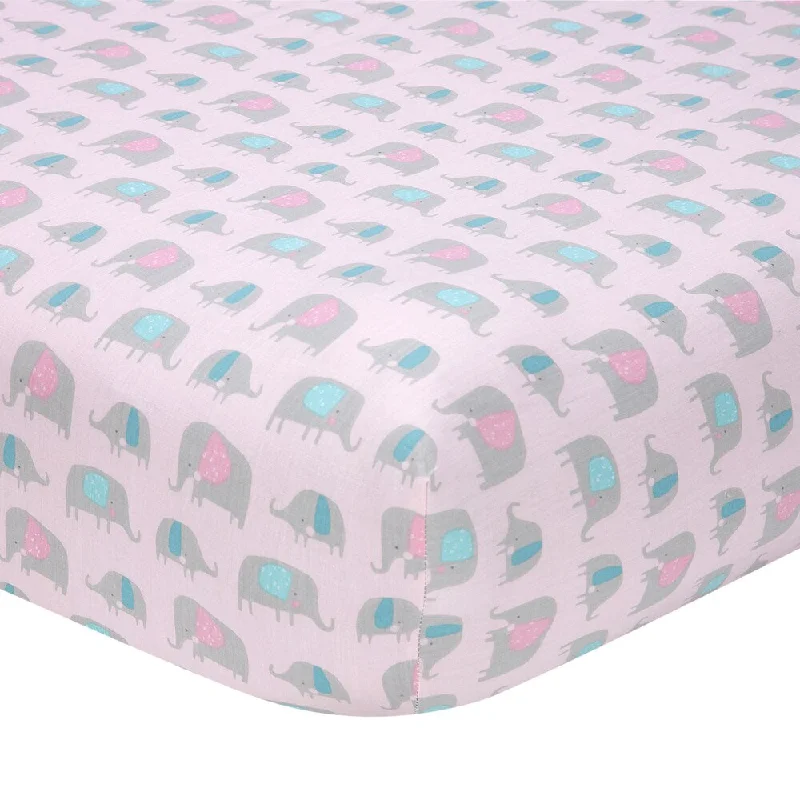 Sadie & Scout Little Meadow - Elephant Crib Sheet