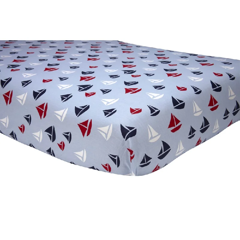 Sadie & Scout - Sailboat Crib Sheet