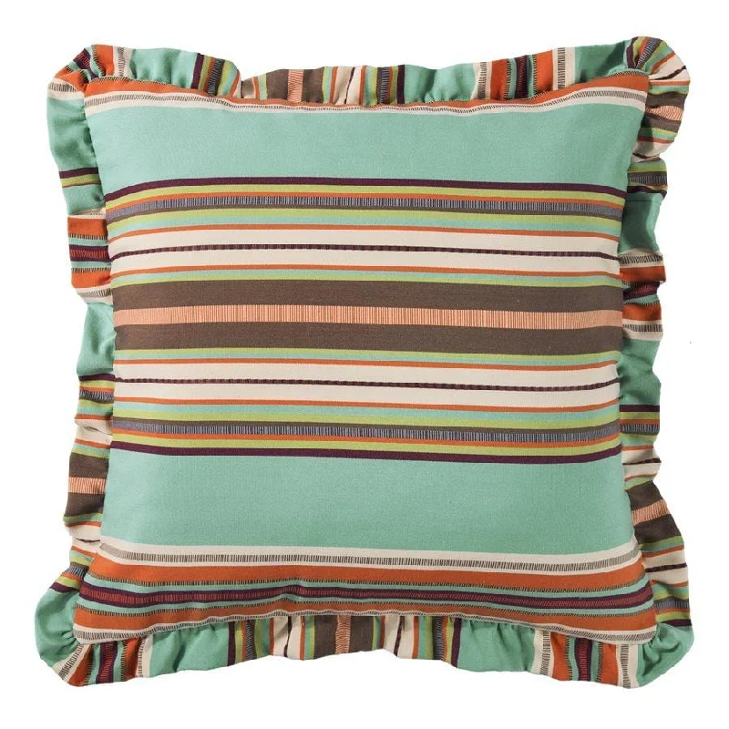 Serape Ruffle Design Euro Sham