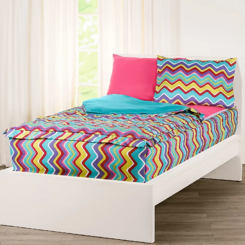 Siscovers Color Palette Bunkie Deluxe Zipper Bedding Set