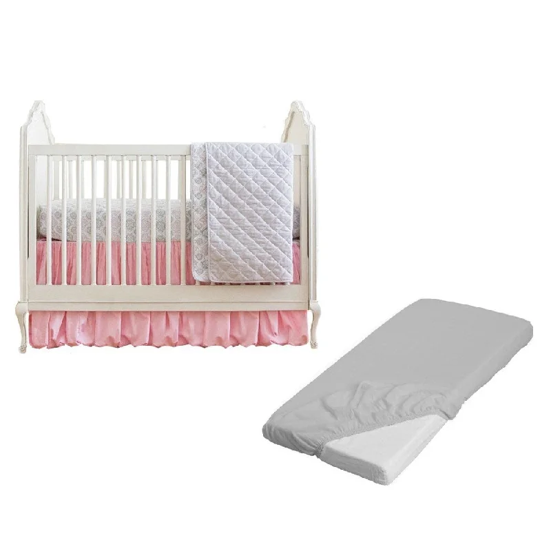 Summer Infant Parisian Pink Classic 4-piece Crib Bedding Set