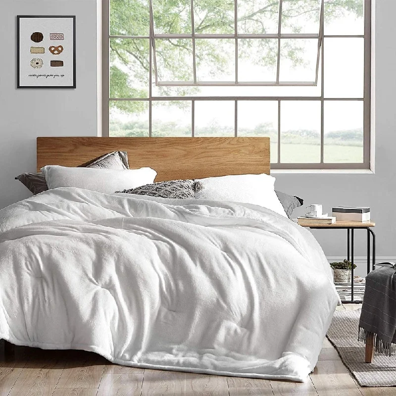 Touchy Feely - Coma Inducer® Oversized Comforter Set - White