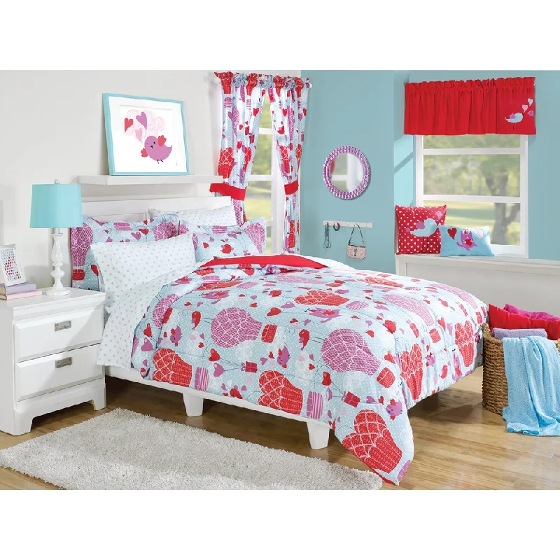 Up & Up Pink 3-piece Comforter Set