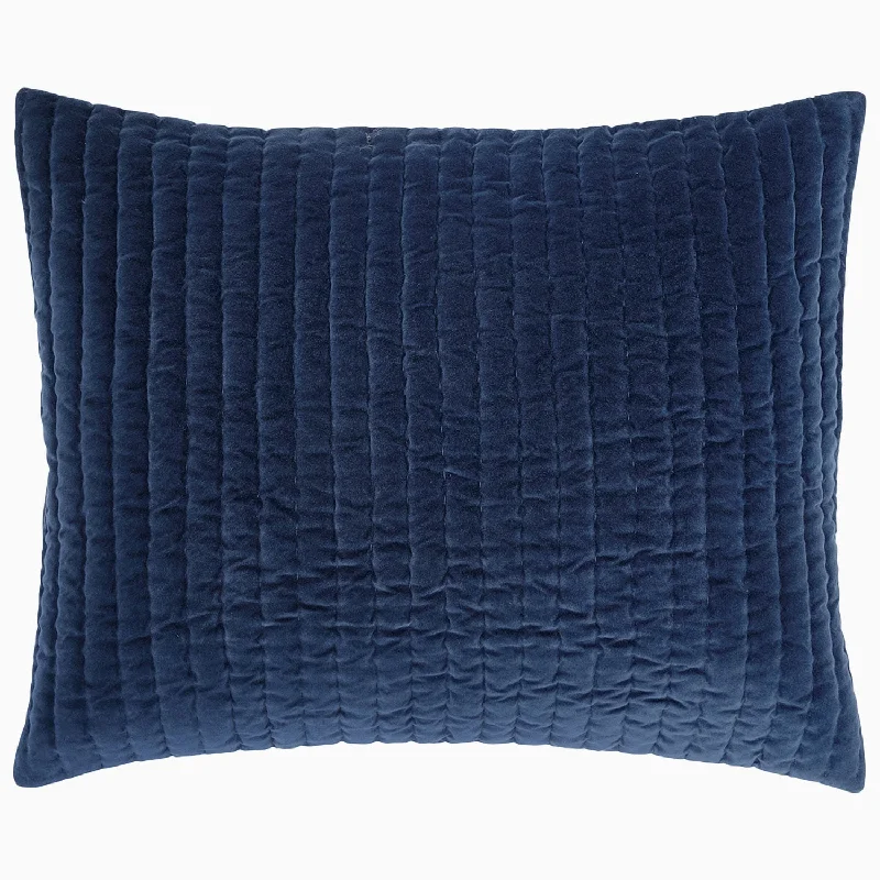 Velvet Indigo Sham