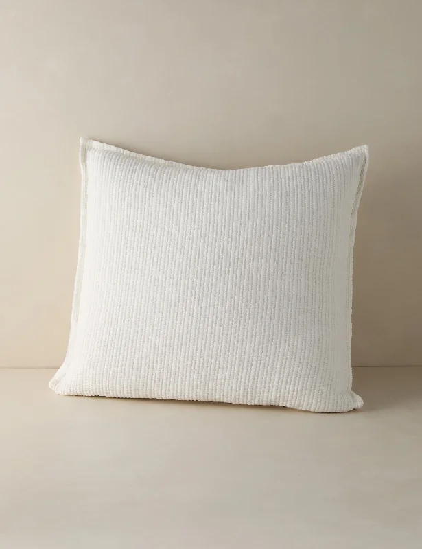 Chatham Cotton Matelasse Euro Sham by Pom Pom at Home